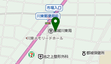 高野自動車塗装工場の地図画像