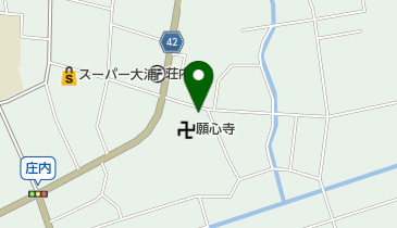 願心寺の地図画像