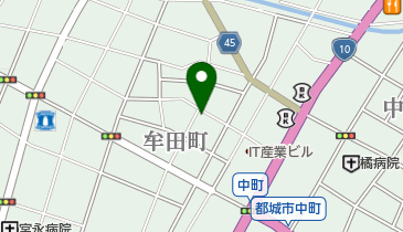 スナックオンリーユーの地図画像