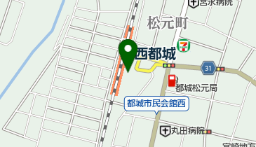 宮崎交通株式会社都城営業所の地図画像