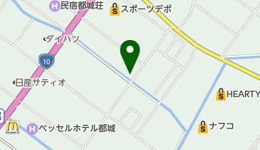 ヘアショップ萩原の地図画像