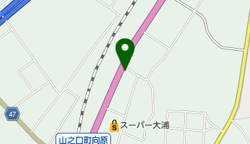 美容室べっぴんやの地図画像