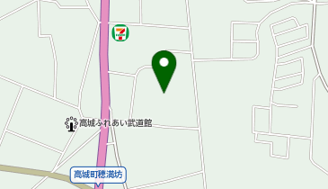 大渡表具店の地図画像