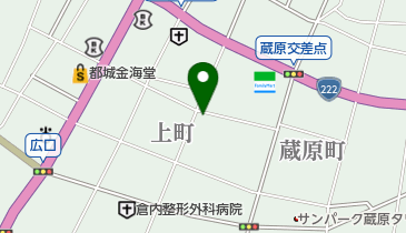 調剤薬局くらはらの地図画像