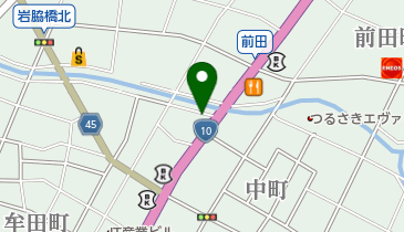 ハンティントンの地図画像