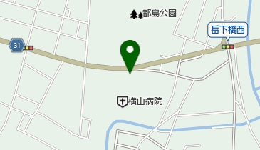 大浦理容店の地図画像