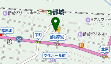 長友理容室の地図画像