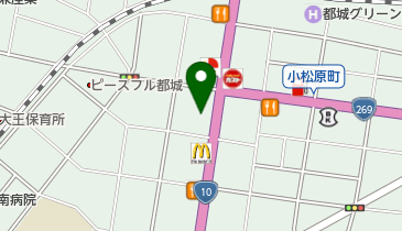 日の出理容所の地図画像