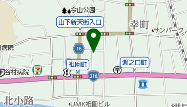 南松堂印房の地図画像