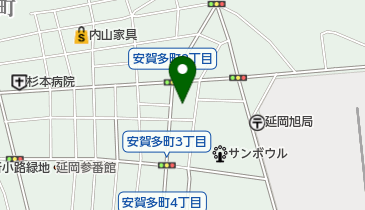 ガトウオーノ 安賀多本店の地図画像