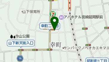 HAIRMAKEチプリアの地図画像