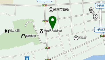 日本キリスト教団 延岡城山教会の地図画像