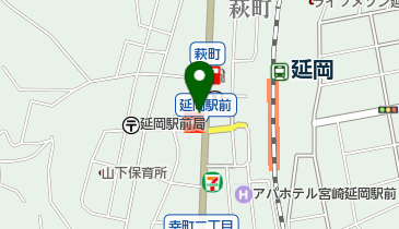 アルソア化粧品店の地図画像