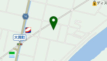 オッペン化粧品大貫出張所の地図画像