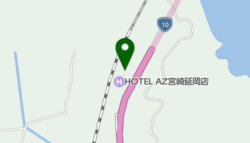 有限会社カーセンター延岡の地図画像