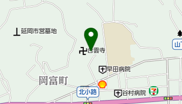 台雲寺の地図画像