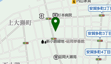 下野精肉店の地図画像