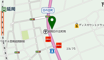ふとんのヤマト延岡支店の地図画像