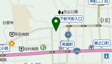 のぶ生花店の地図画像