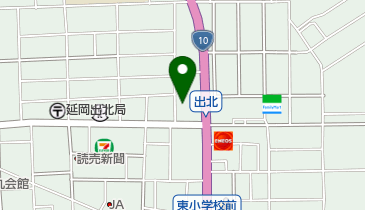 きど動物病院の地図画像