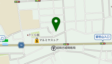 アーム美容室の地図画像