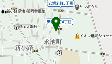 サロンドいすずの地図画像