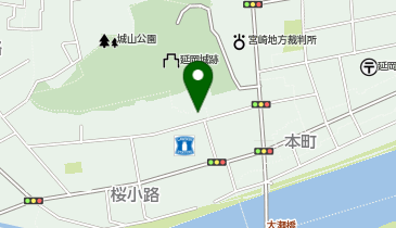 ながの美容室の地図画像