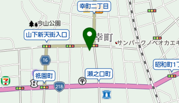 舞美容室の地図画像