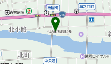 仏壇のまるやまの地図画像