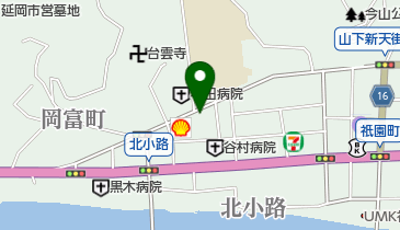 ハラダ調剤薬局高千穂通店の地図画像