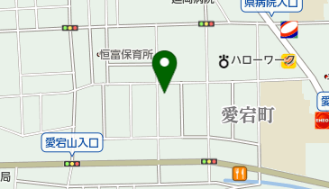 床屋やまぐちの地図画像
