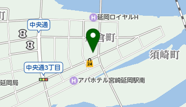 ヘアーサロンヒラカワの地図画像