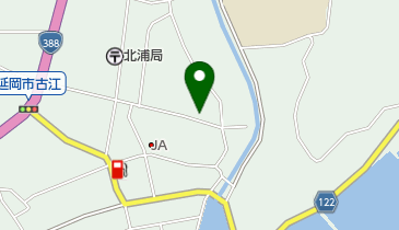 横村理容所の地図画像