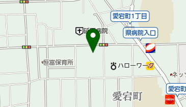 天領うどん 愛宕町支店の地図画像