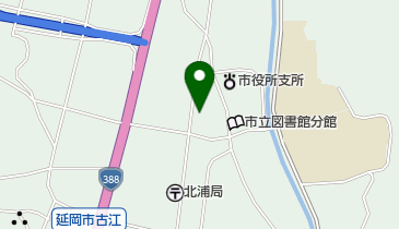 延岡市役所 北浦総合支所 教育委員会北浦分室の地図画像