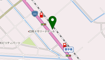 日南路の地図画像