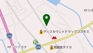 モトショップ・イナダの地図画像