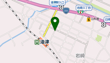 油津建具株式会社の地図画像