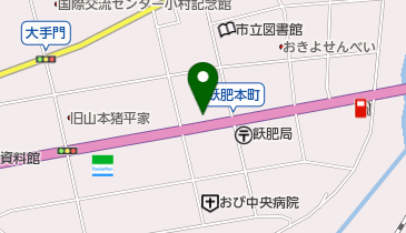 ふくい電機店の地図画像