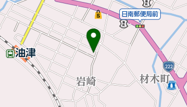 志津屋菓子店の地図画像