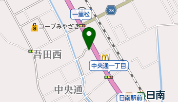 カネボウたなかの地図画像