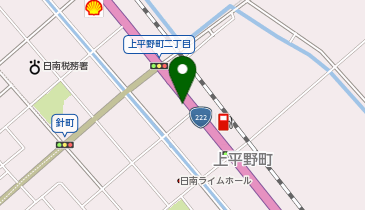 日南折込センターの地図画像