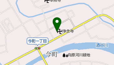 浄念寺の地図画像