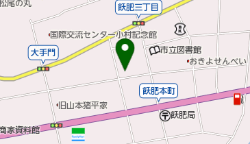 柿並銃砲販売修理店の地図画像