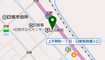 松本花屋の地図画像