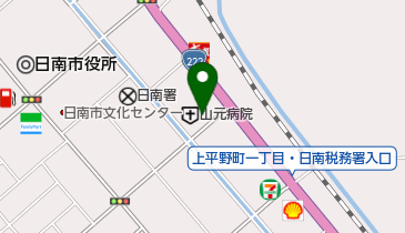 ヘアーサロンうえむらの地図画像