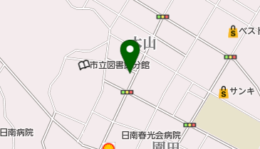 富国生命保険相互会社日南営業所の地図画像