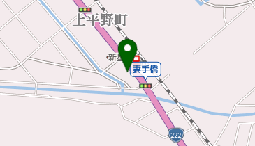ひらの薬局の地図画像