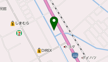 カットハウスムッシュの地図画像