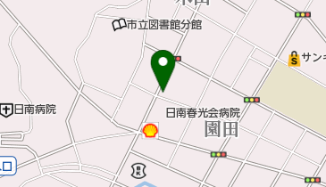 サングリエレストランの地図画像